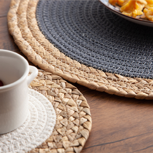 Cotton yarn & polyester cotton placemat