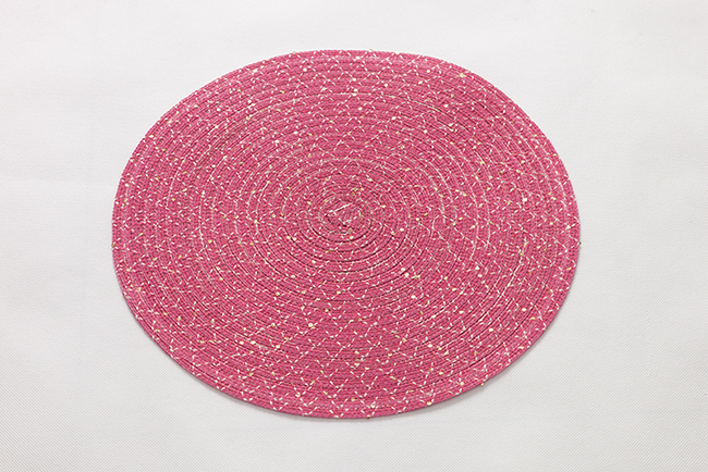 Cotton yarn & polyester cotton placemat