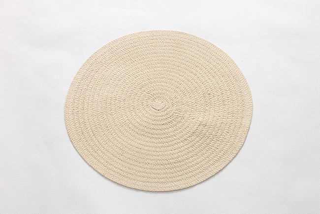 Cotton yarn & polyester cotton placemat