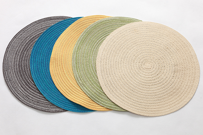 Cotton yarn & polyester cotton placemat